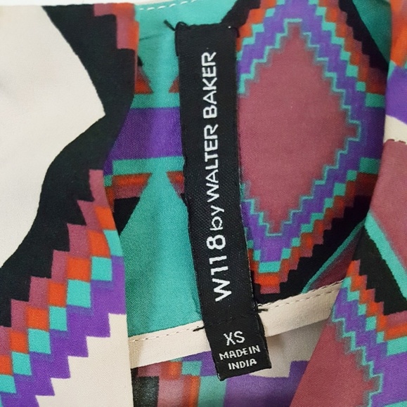 W118 by Walter Baker peplum blouse - Picture 3 of 7